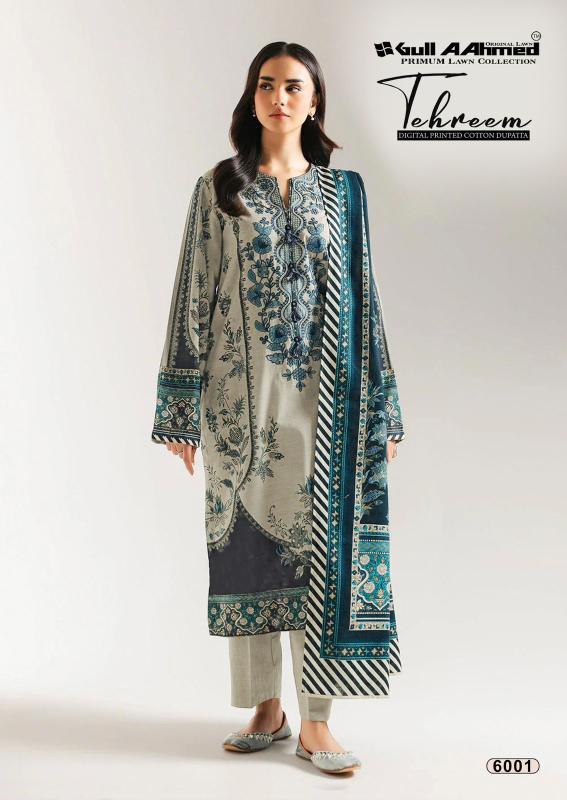 Gull aahmed tehreem vol- 6 dress material wholesale shops in hyderabad